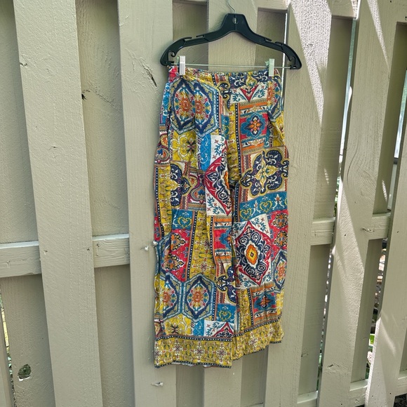 Funky Ranna Gill wide leg linen pants🦋 - Picture 3 of 6